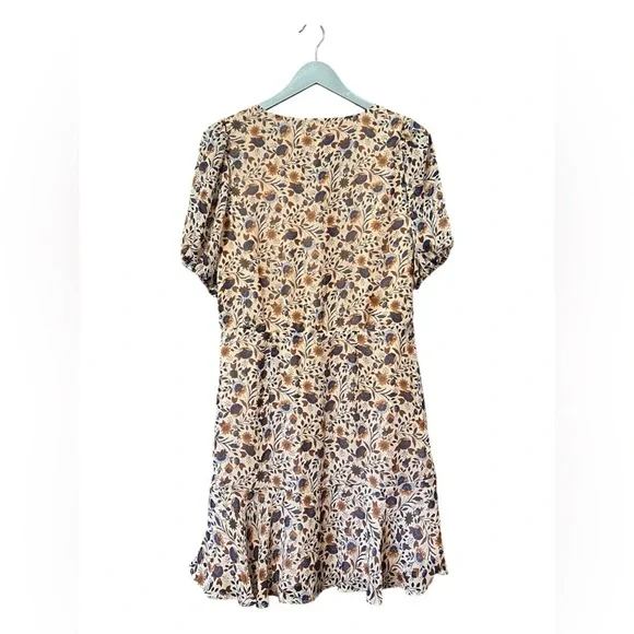 LOFT Floral Wrap Dress – Size 6 - Picture 3 of 6